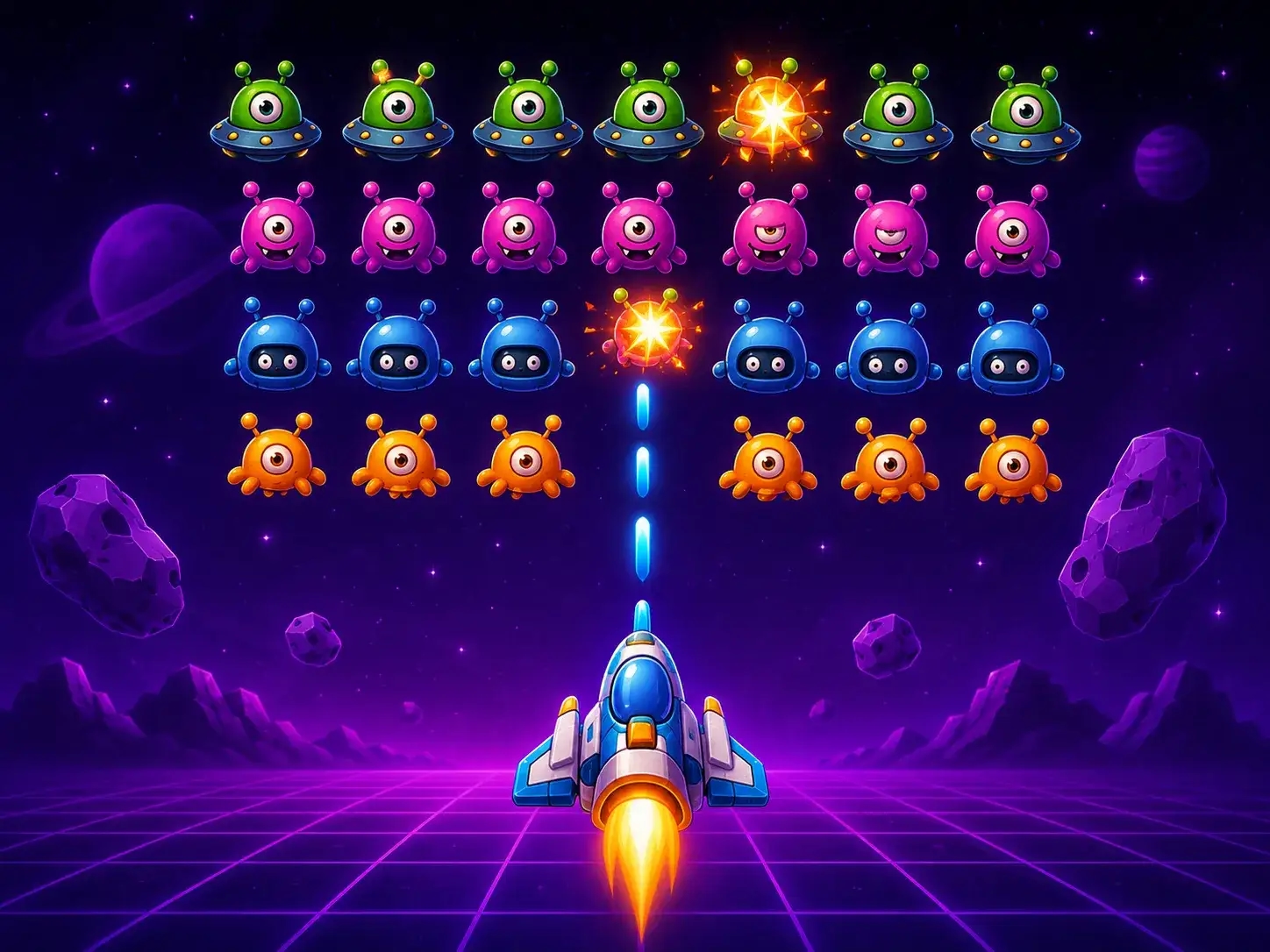 Scratch Programming Project | Alien Invasion Shooter