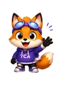 YCA Mascot Fizzi Happy