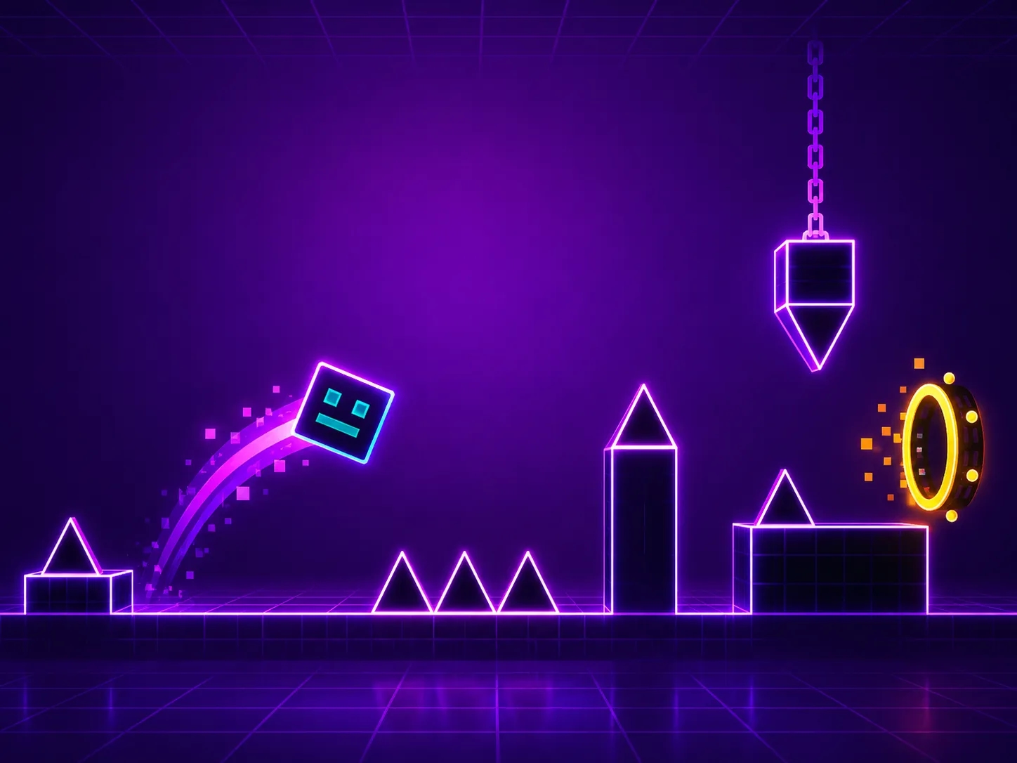 Scratch Programming Project | Geometry Dash
