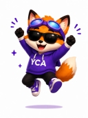 YCA Mascot Fizzi enjoying in Summer Camp